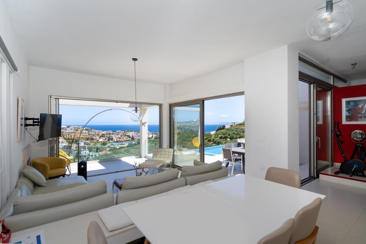 Sea View Villas Agia Pelagia  Bagian luar foto