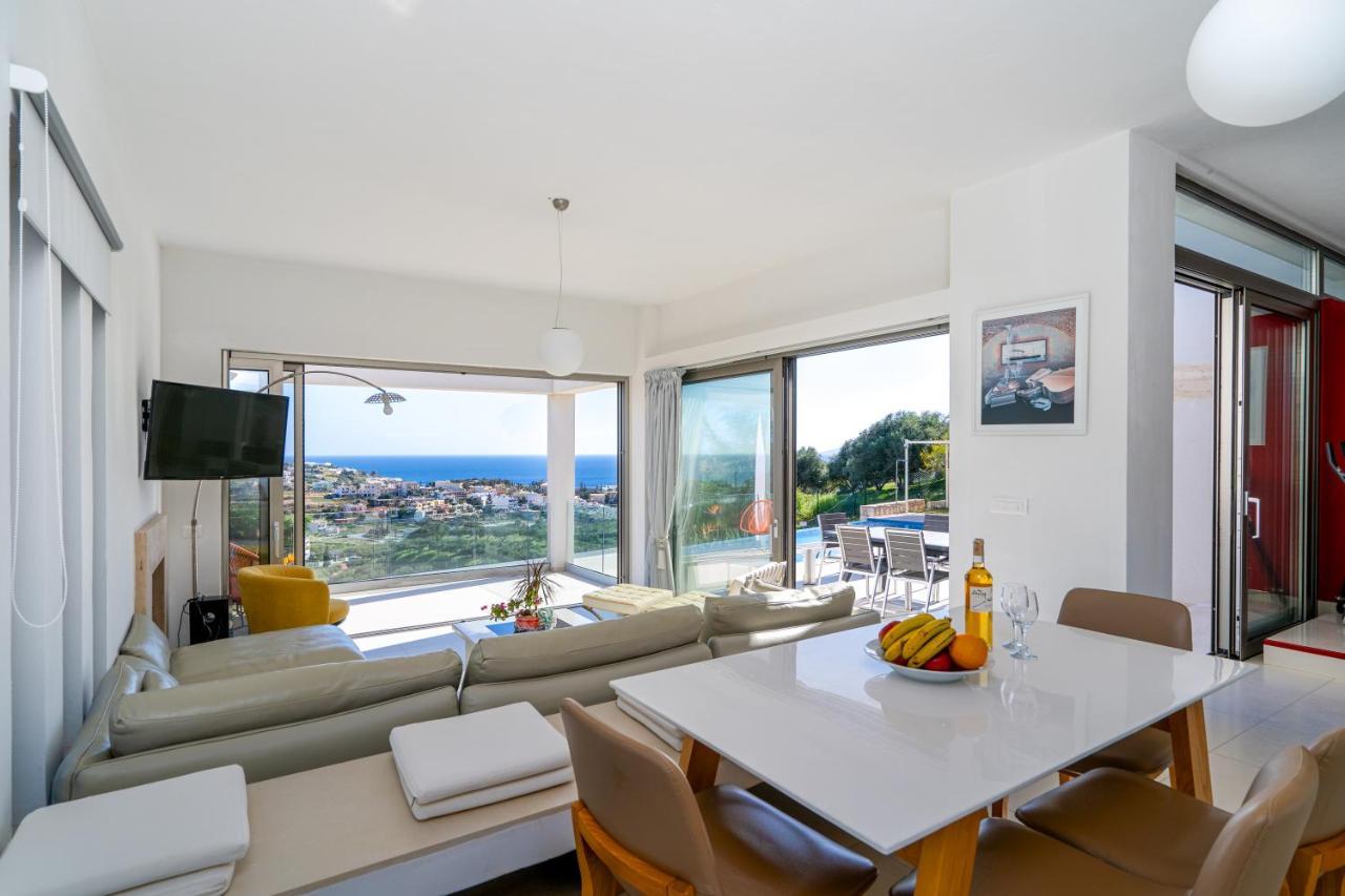Sea View Villas Agia Pelagia  Bagian luar foto