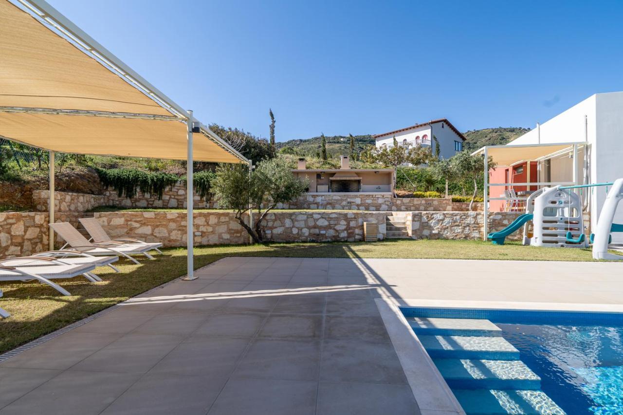 Sea View Villas Agia Pelagia  Bagian luar foto