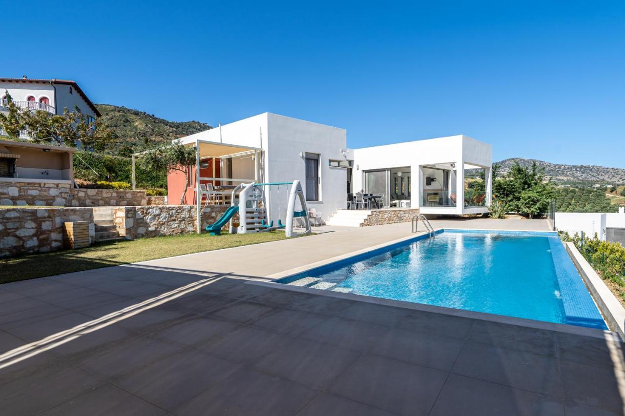 Sea View Villas Agia Pelagia  Bagian luar foto